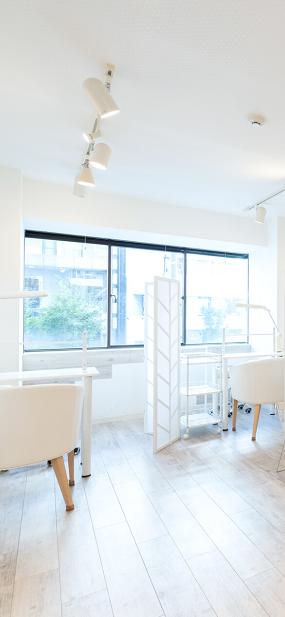 ネイル空間店内
